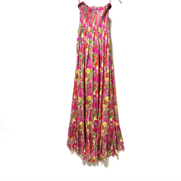 Caroline Constas Dresses & Skirts - Caroline conctas Floral Pink Maxi Dress